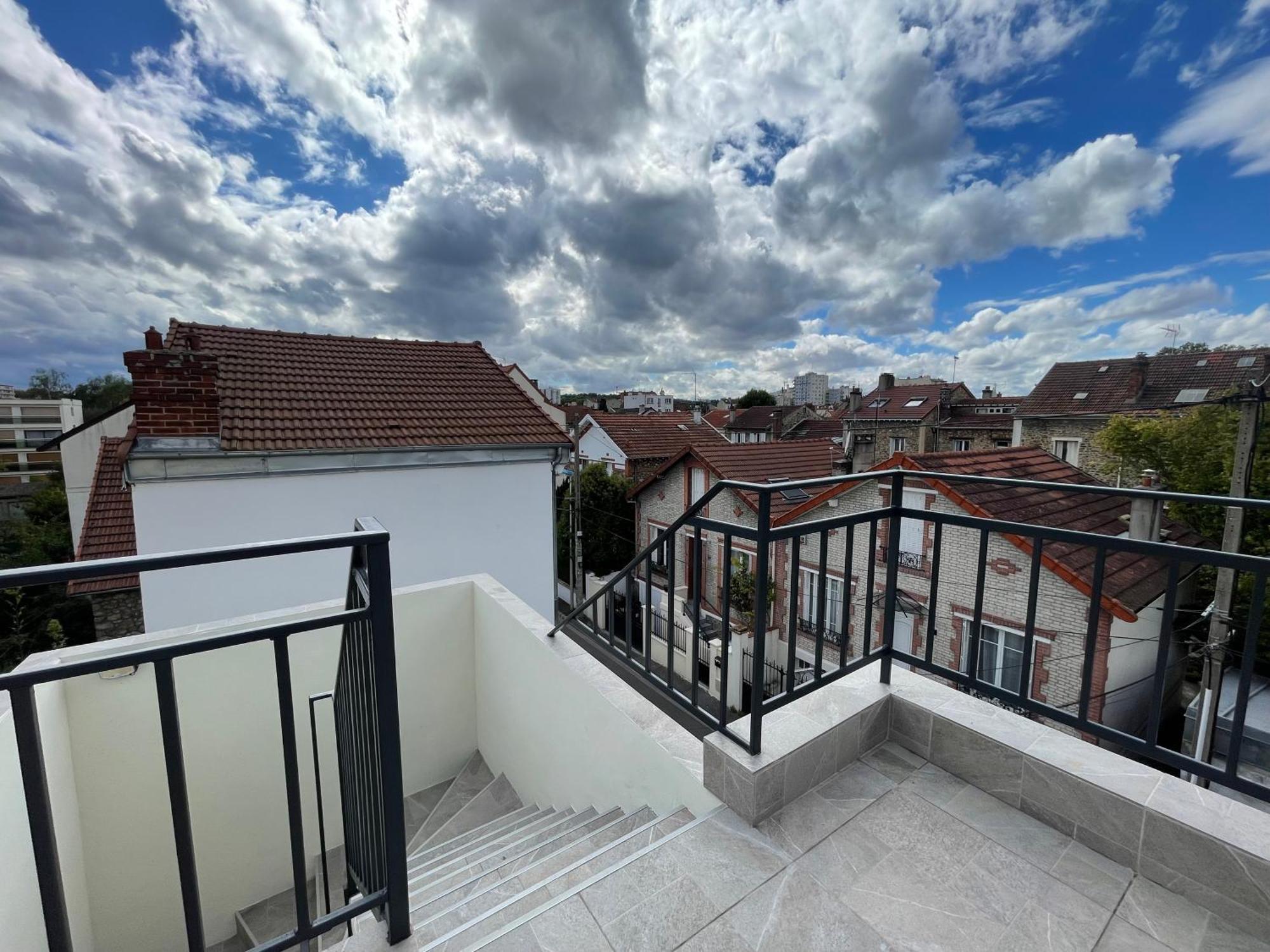 Appartement Avec Terrasse Et Ciel Etoile ! Noisy-le-Sec Ngoại thất bức ảnh